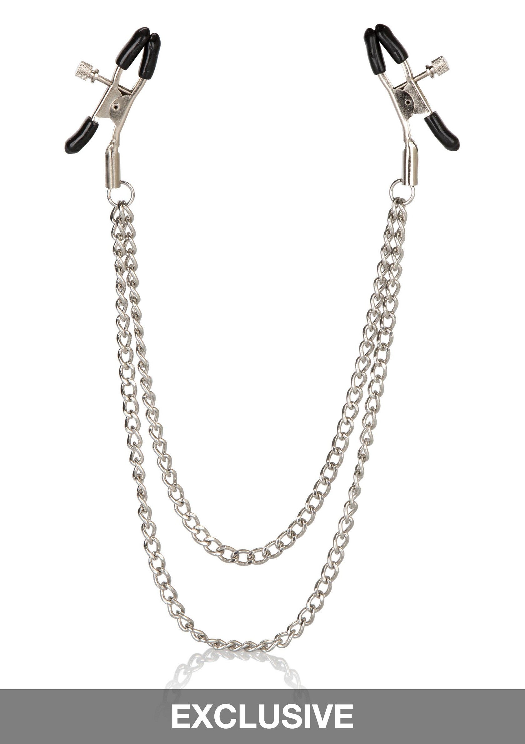 CalExotics Nipple Play Tiered Nipple Clamps METAL - 1