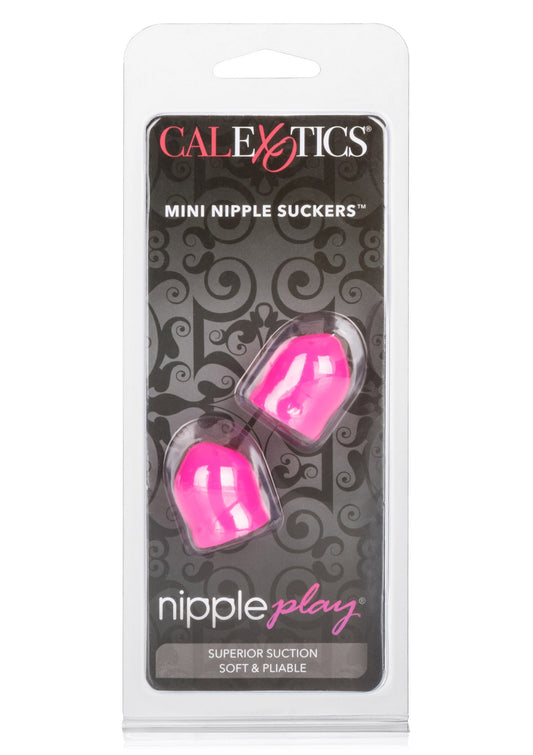 CalExotics Nipple Play Mini Nipple Suckers - Pink