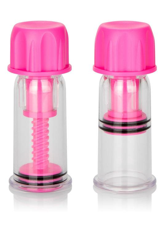 Vacuum Twist Suckers - Roze