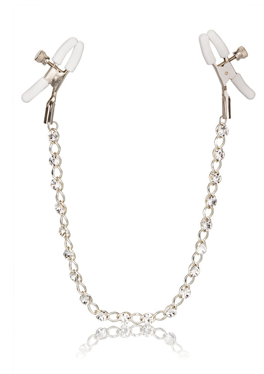 Crystal Chain Nipple Clamps