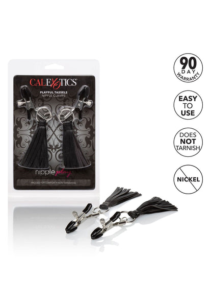 Playful Tassels Nipple Clamps BLACK - 3