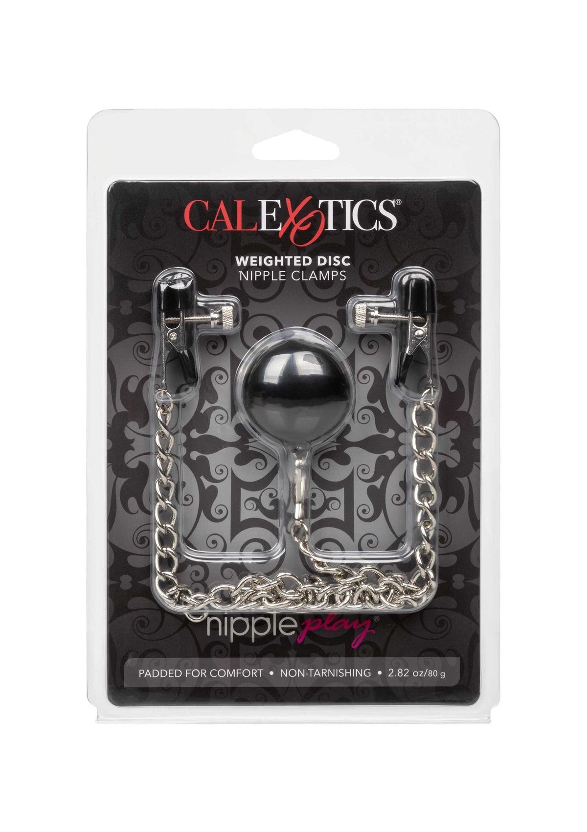 Weighted Disc Nipple Clamps SILVER - 2
