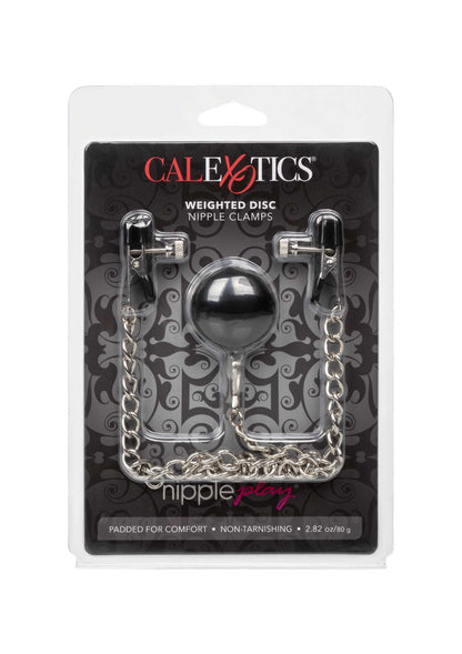 Weighted Disc Nipple Clamps SILVER - 2