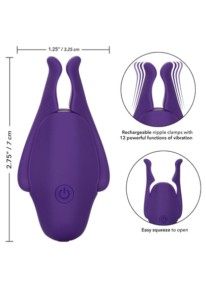 Rechargeable Nipplettes PURPLE - 5