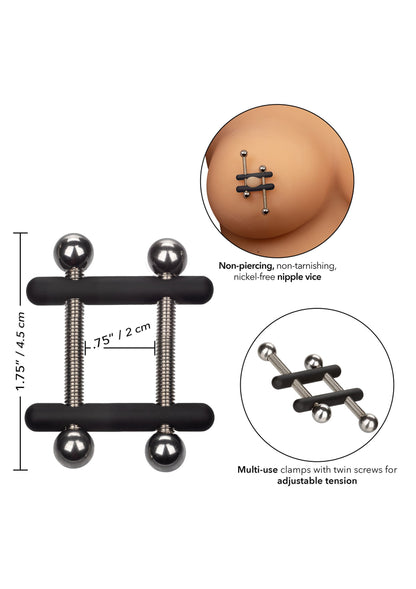 Crossbar Nipple Vices METAL - 3