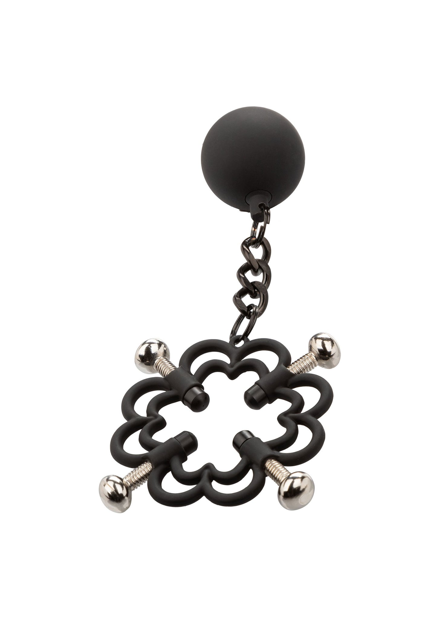 CalExotics Nipple Grips Power Grip 4-Point Weighted Nipple Press METAL - 0
