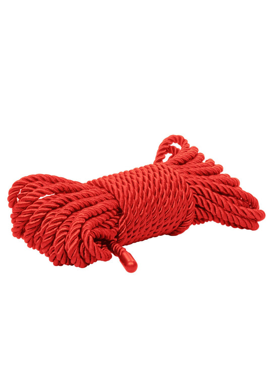 CalExotics Scandal BDSM Rope 32.75'/10 m - Red
