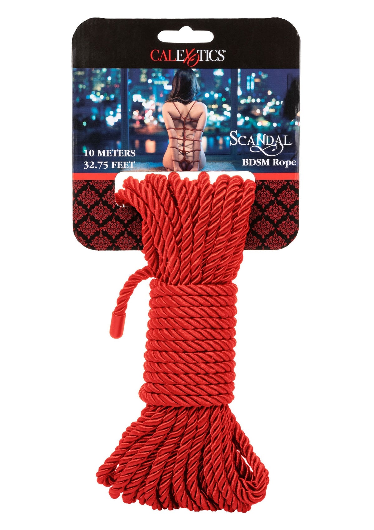 Scandal BDSM Rope 10 Meter RED - 2