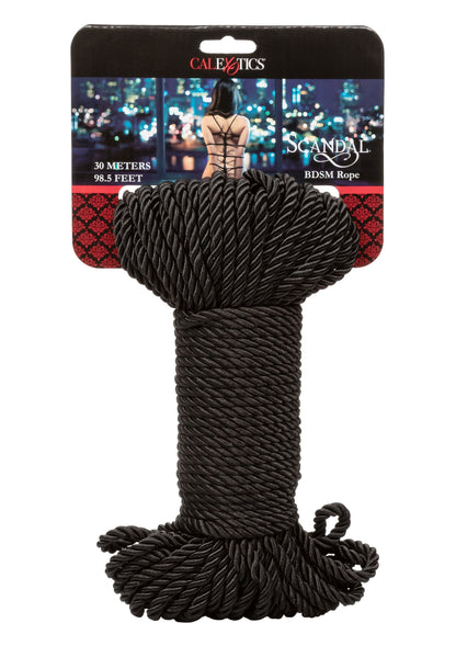 Scandal BDSM Rope 30 Meter BLACK - 1