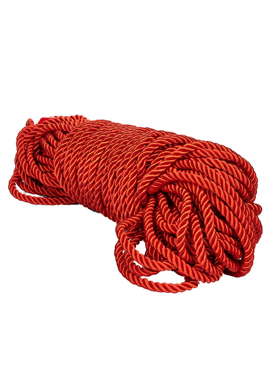 CalExotics Scandal BDSM Rope 98.5'/30 m - Red