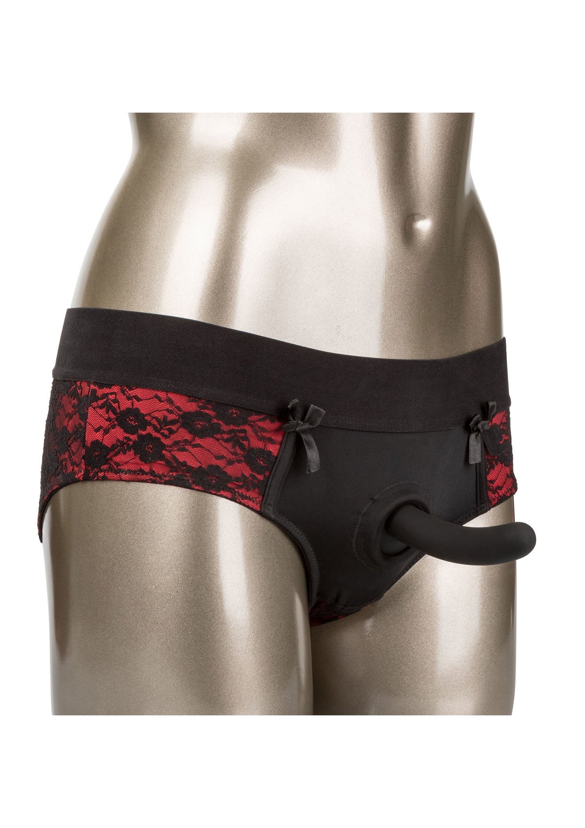 Scandal Crotchless Set S/M BLACK - 5