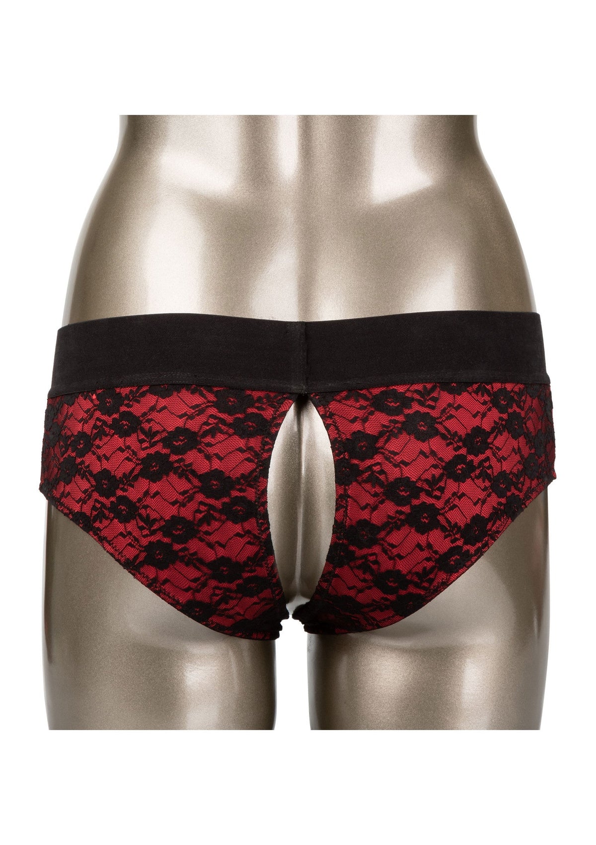 Scandal Crotchless Set S/M BLACK - 6