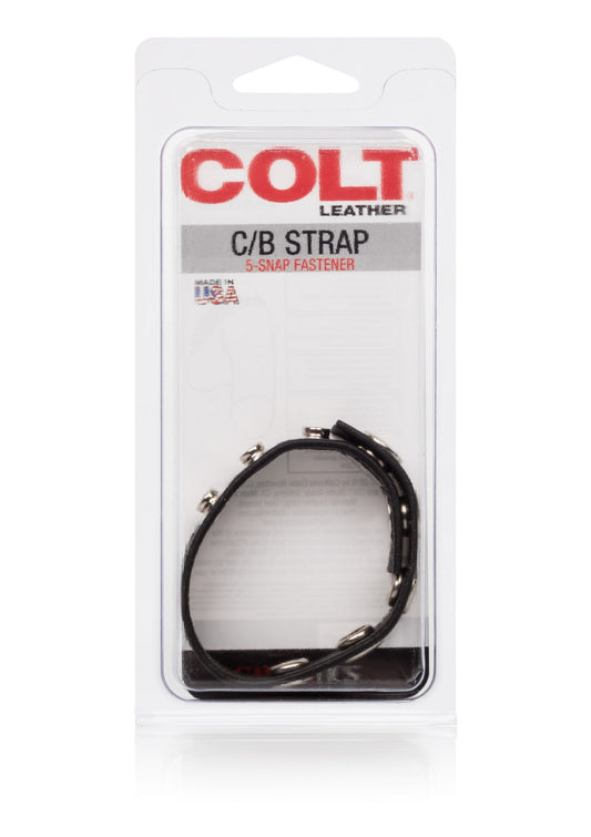 COLT Leather C/B Strap 5-snap