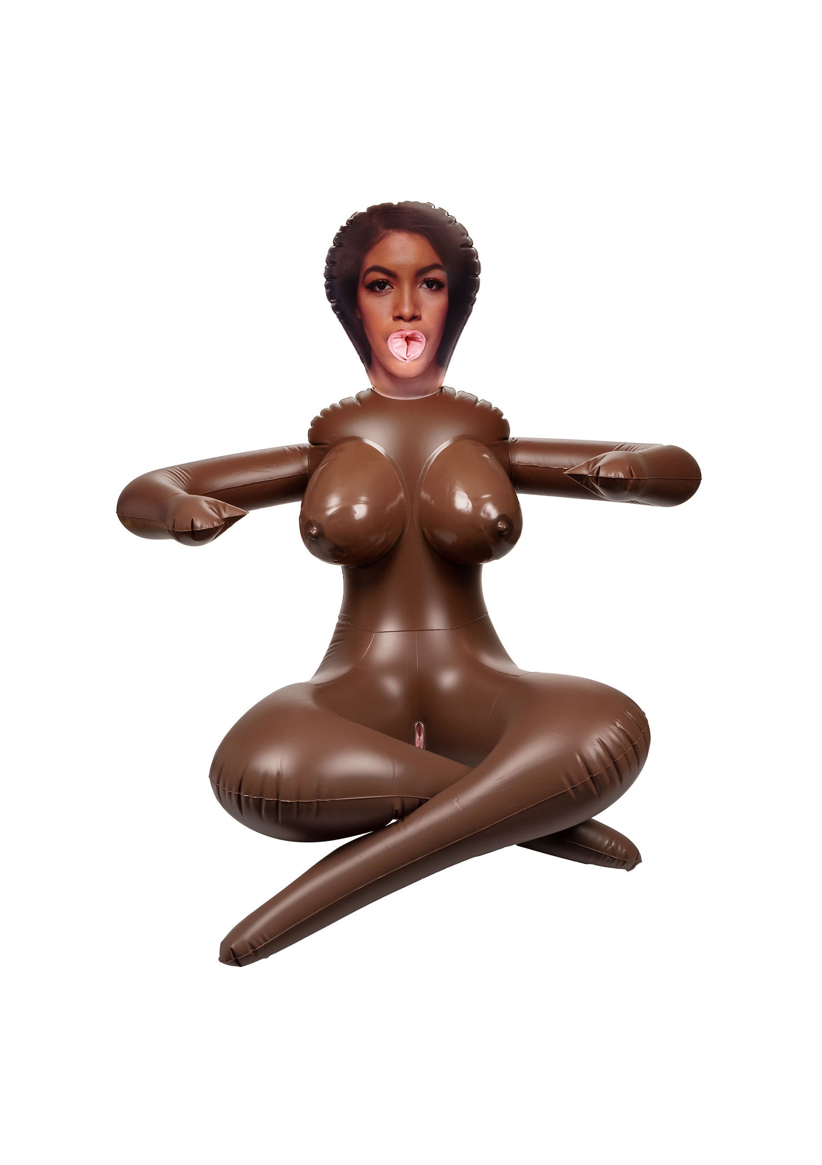 CalExotics Cum Close Love Doll CARAMEL - 0