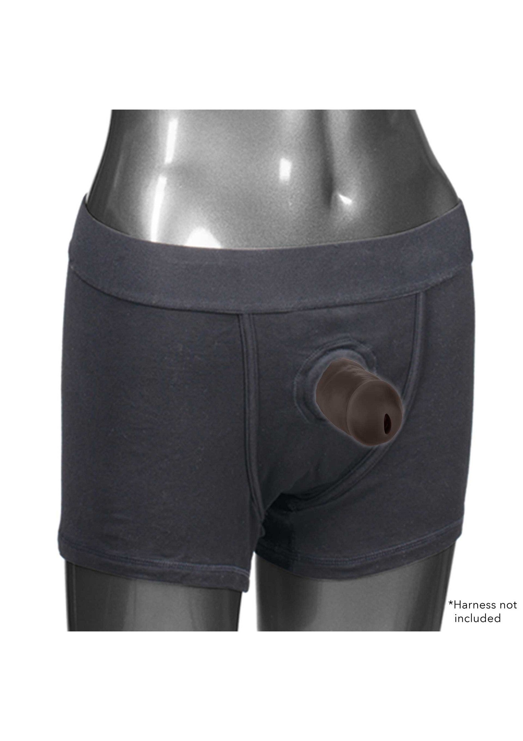 CalExotics Packer Gear 12.75 cm Ultra-Soft Silicone STP BLACK - 0