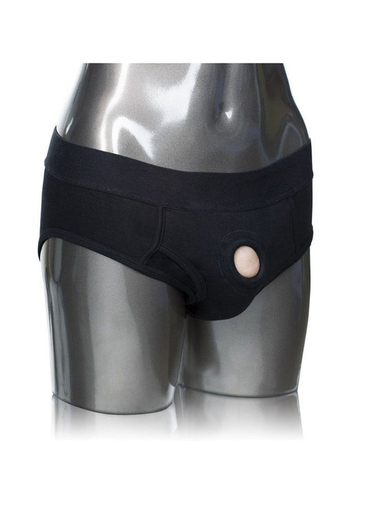 CalExotics Packer Gear Brief Harness L/XL - Black