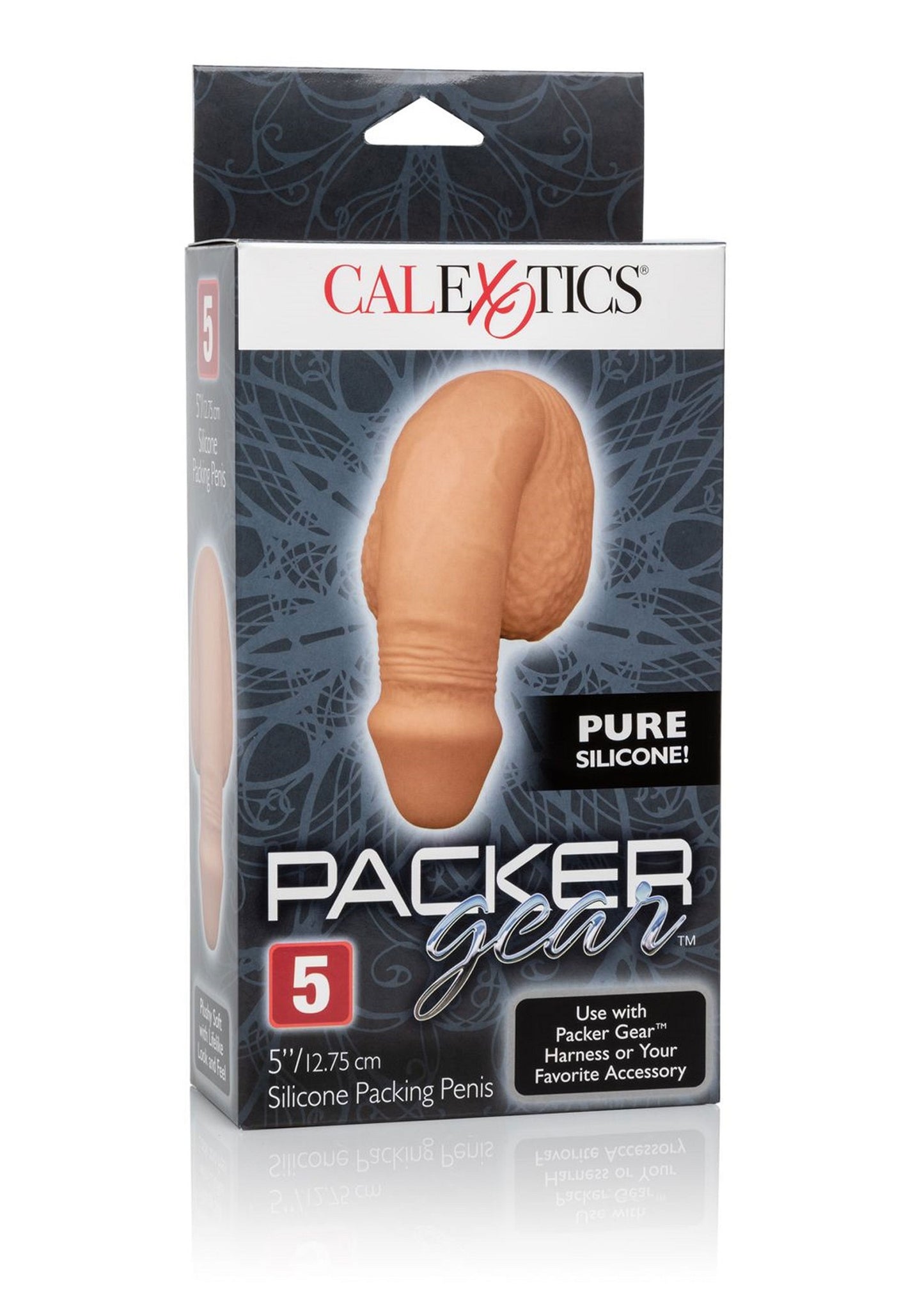 CalExotics Packer Gear 12.75 cm Silicone Packing Penis CARAMEL - 1