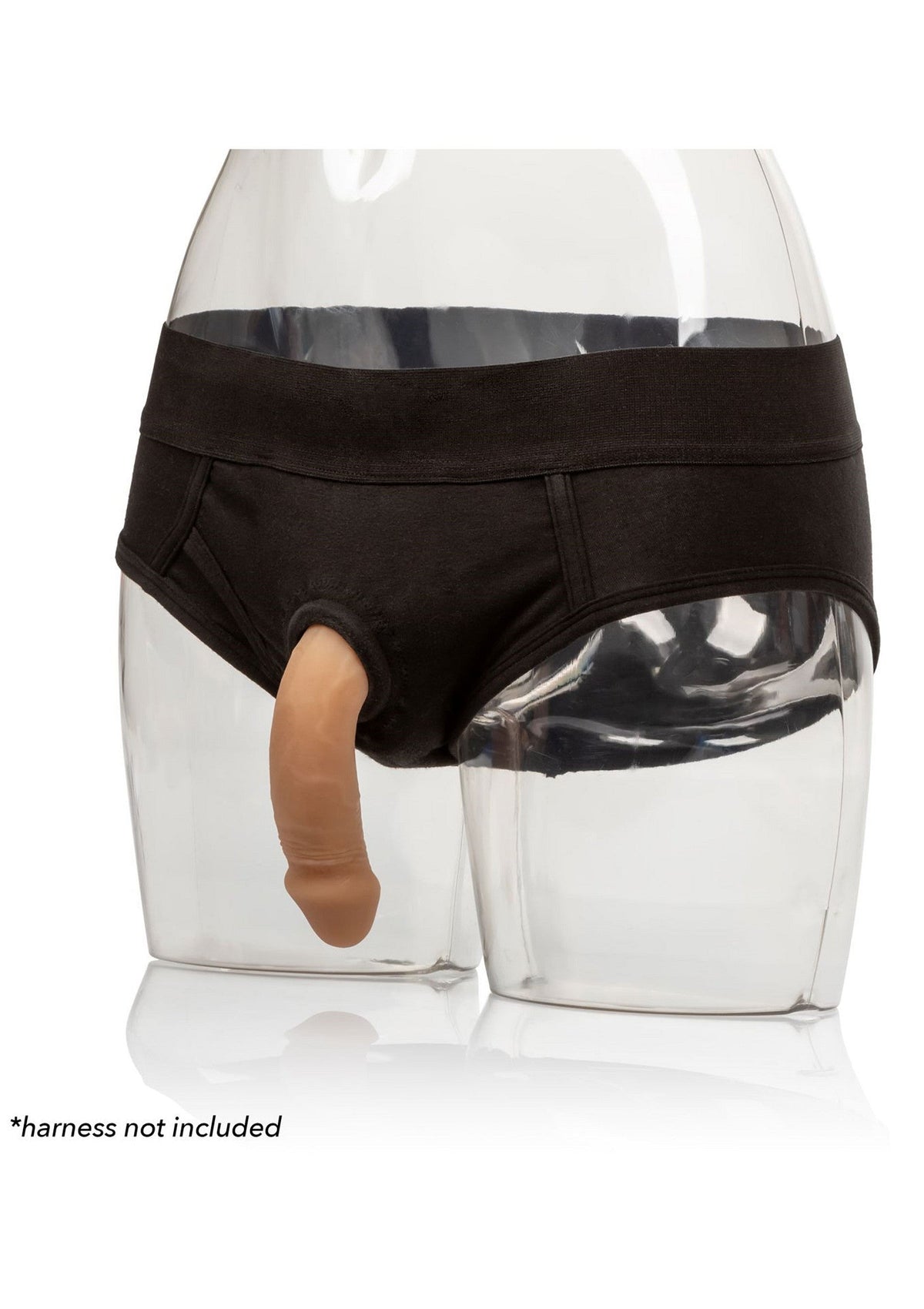 5 inch Silicone Packing Penis CARAMEL - 5