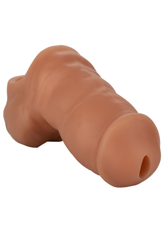 Soft Silicone Stand-To-Pee - Bruine huidskleur