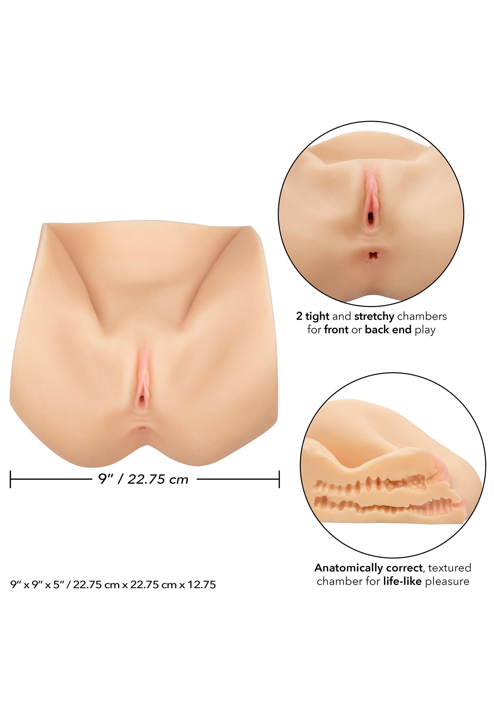 CalExotics Stroke It Life-size Pussy SKIN - 7