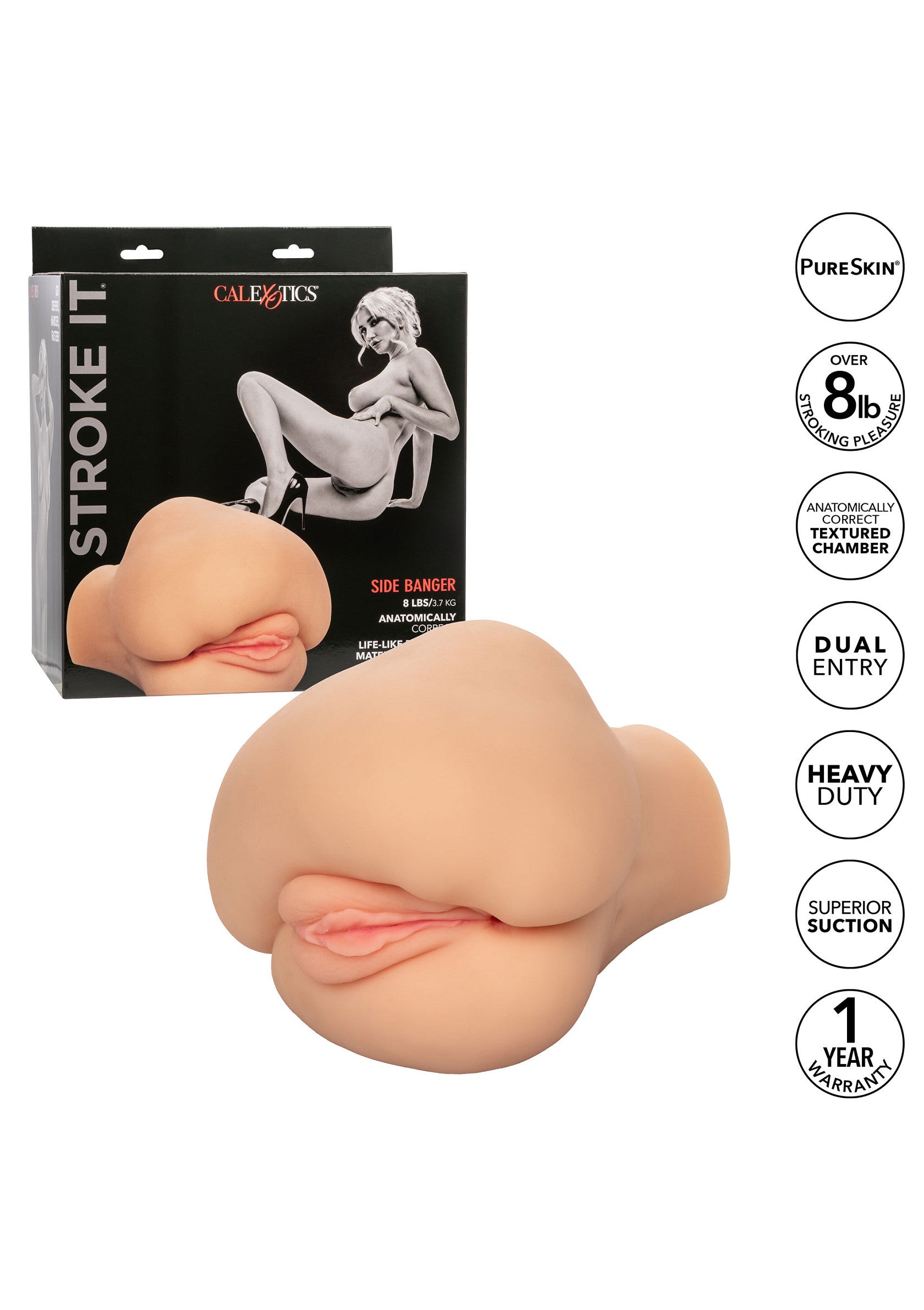 CalExotics Stroke It Side Banger SKIN - 0