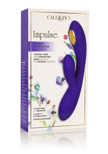 CalExotics Impulse Intimate E-Stimulator Dual Wand BLUE - 2
