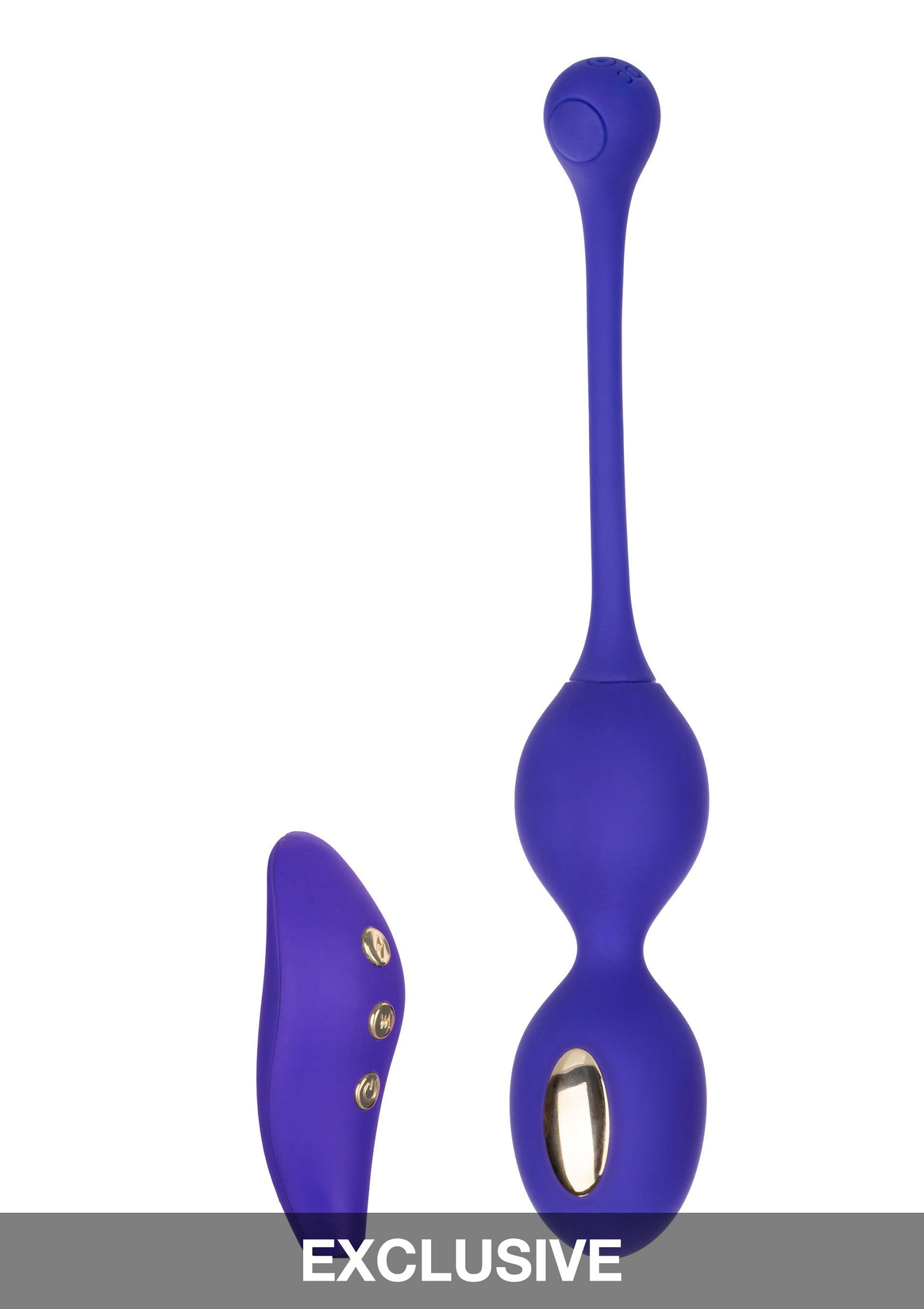 CalExotics Impulse Intimate E-Stimulator Remote Dual Kegel Exerciser BLUE - 4