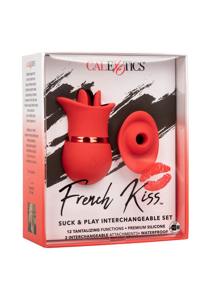 French Kiss Suck & Play Set RED - 6