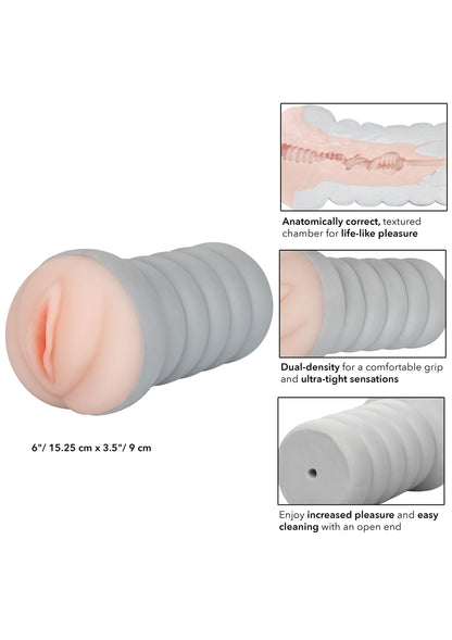 CalExotics Ribbed Gripper Tight Pussy Grip SKIN - 5