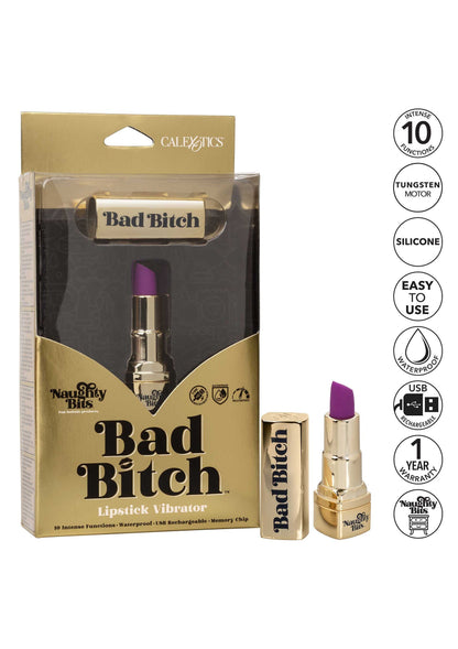 Bad Bitch Lipstick Vibrator GOLD - 4