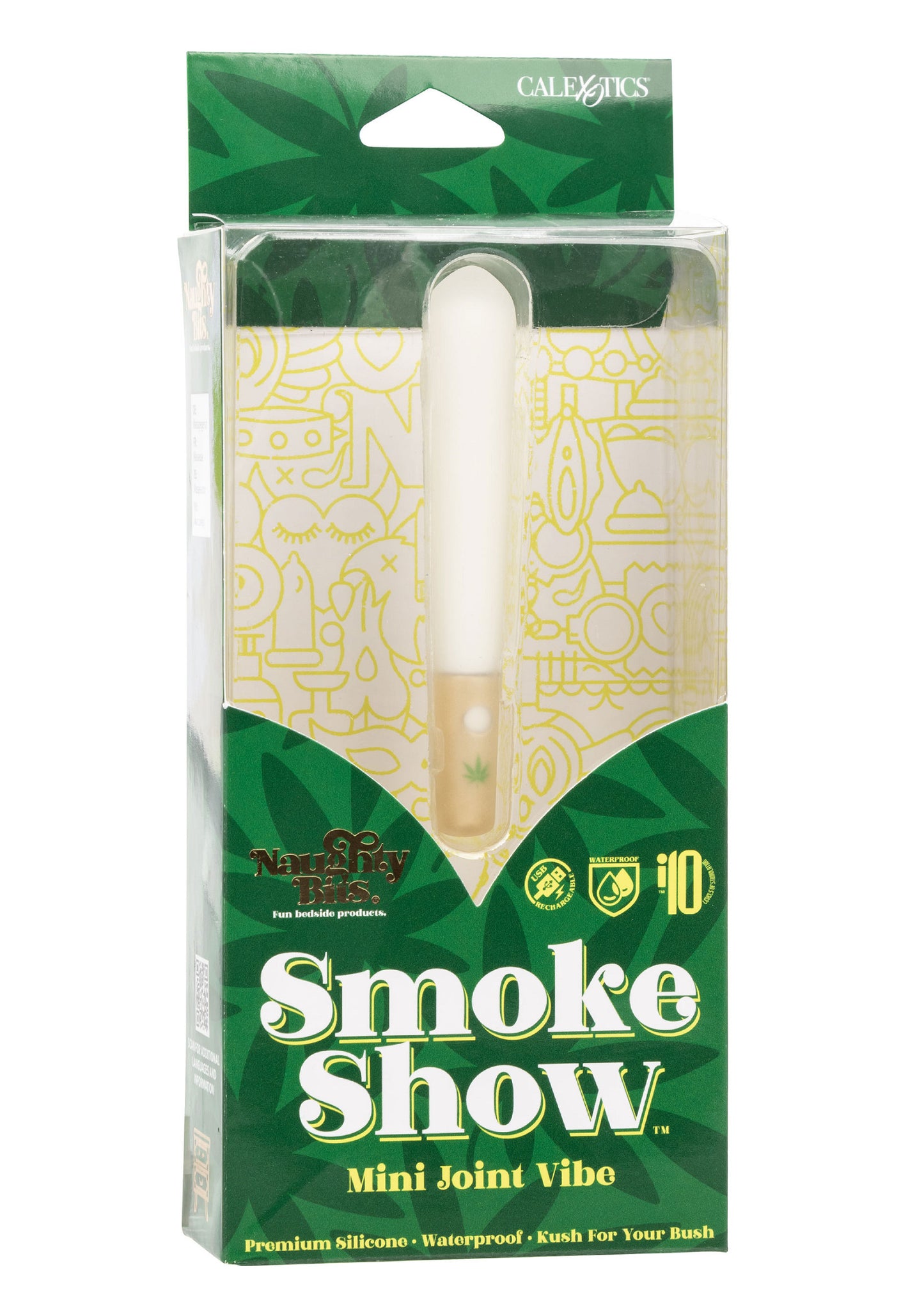 CalExotics Naughty Bits Smoke Show Mini Joint Vibe MULTICOLOR - 7