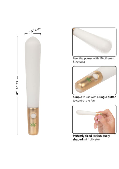 CalExotics Naughty Bits Smoke Show Mini Joint Vibe MULTICOLOR - 2