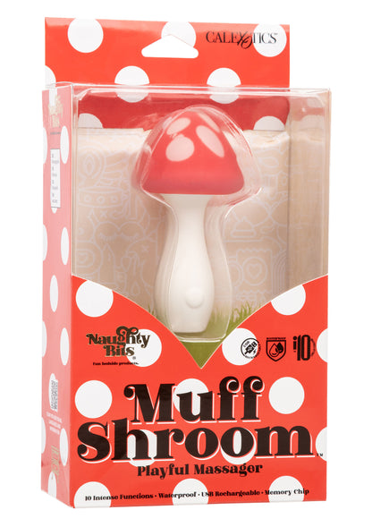CalExotics Naughty Bits Muff Shroom Playful Massager MULTICOLOR - 6