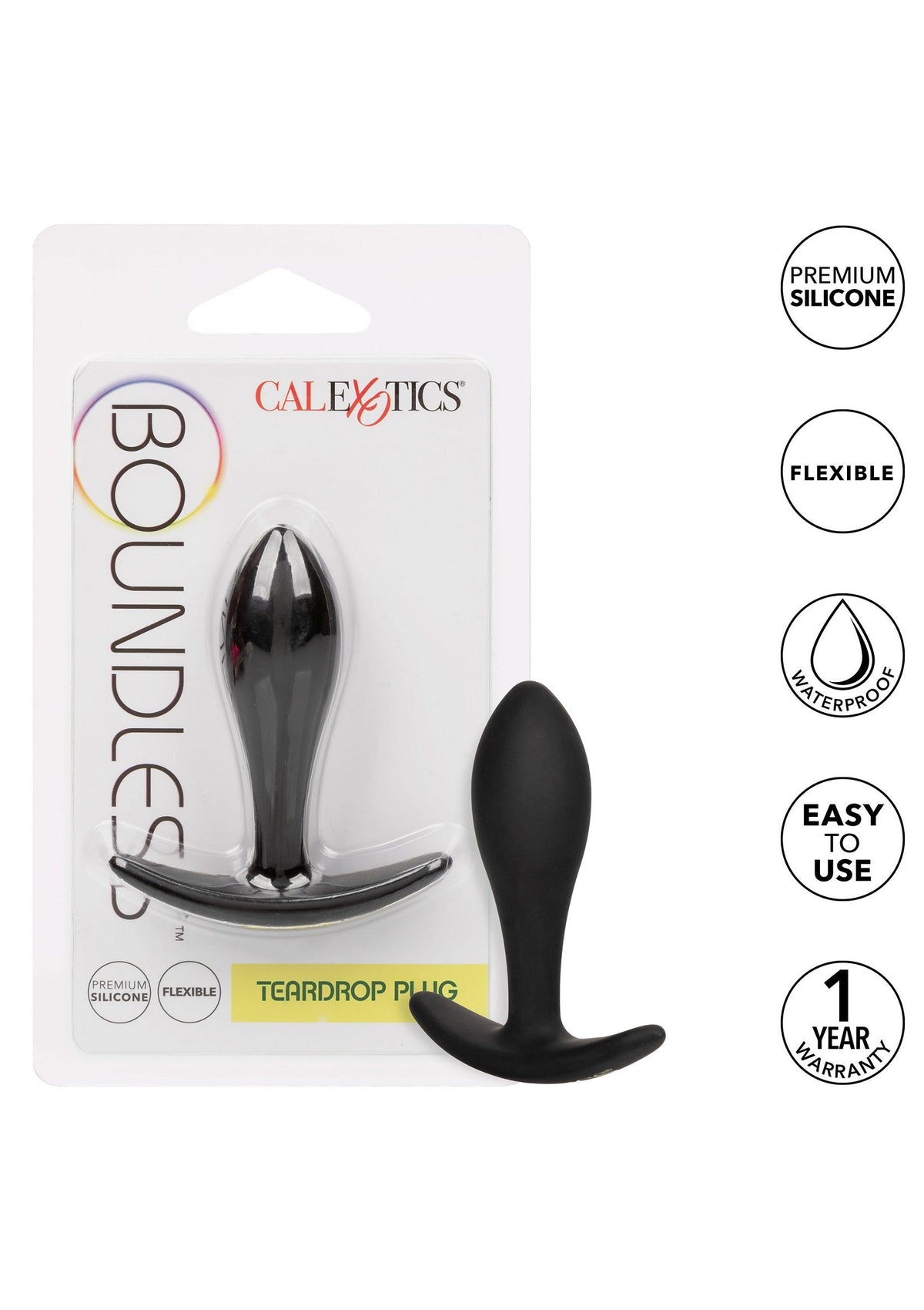 Boundless Teardrop Plug BLACK - 3