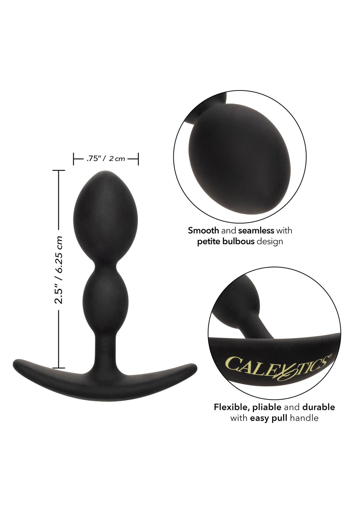 Boundless Teardrop Plug BLACK - 3
