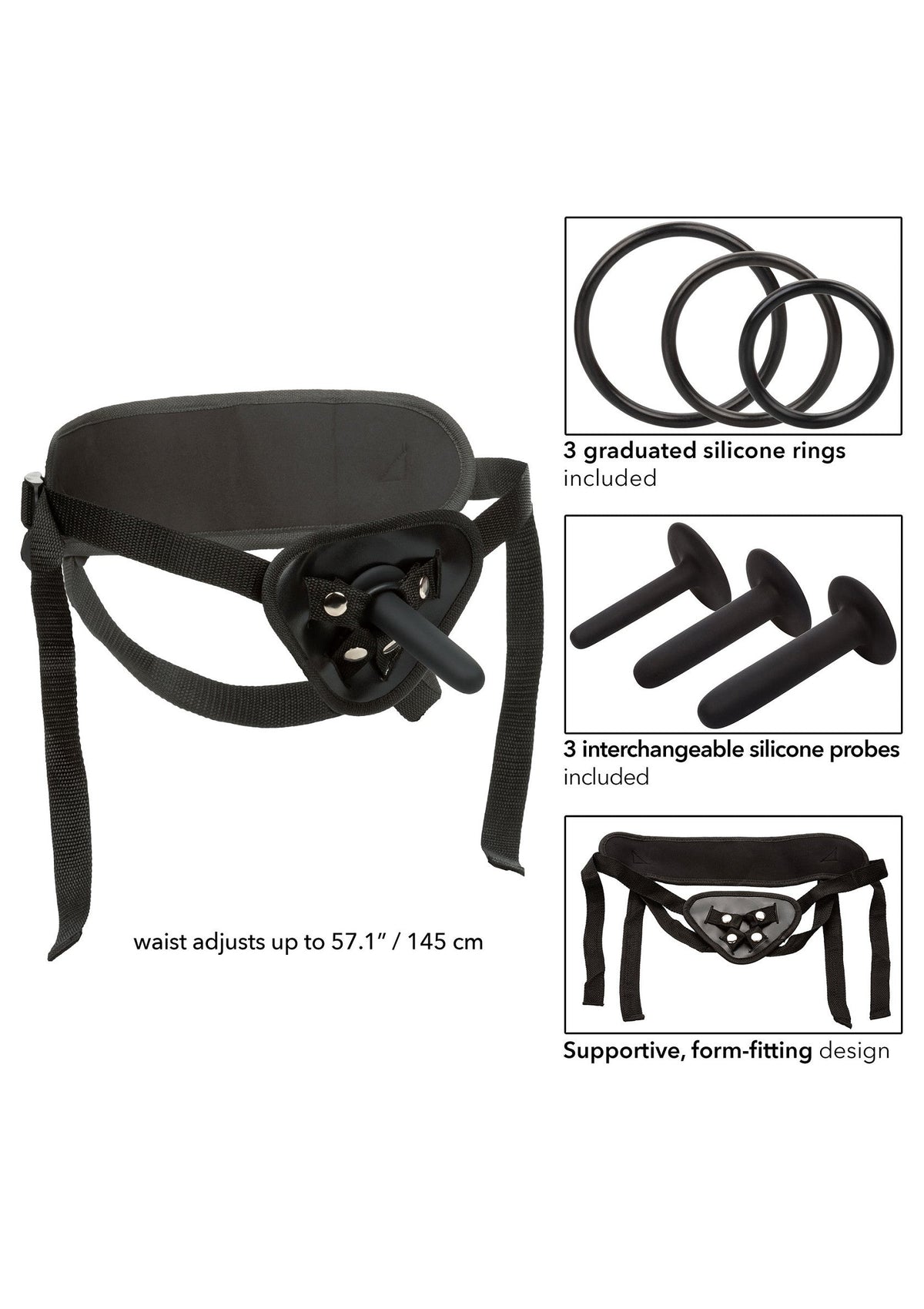 Boundless Silicone Pegging Kit BLACK - 5