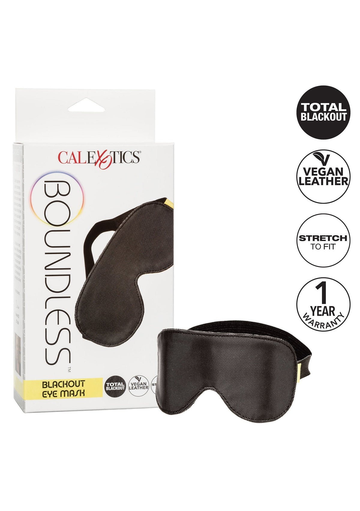 Boundless Blackout Eye Mask BLACK - 4