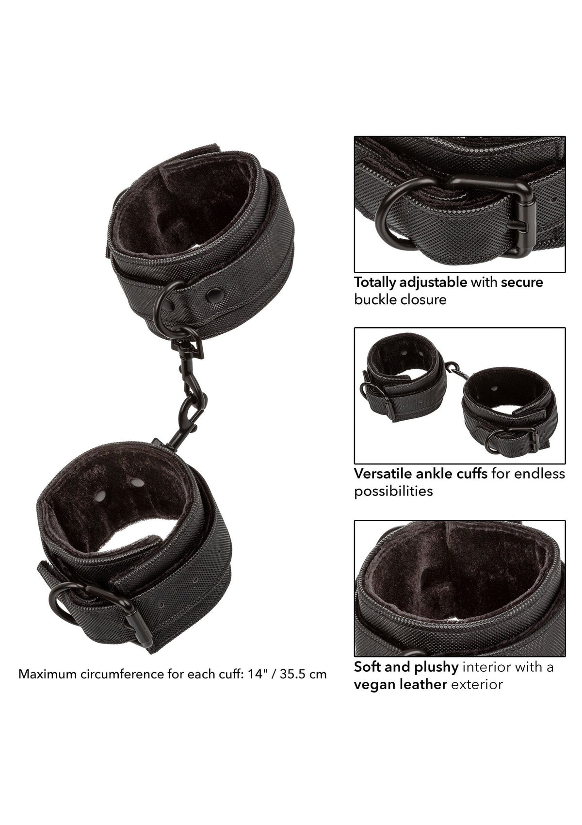 Boundless Ankle Cuffs BLACK - 3