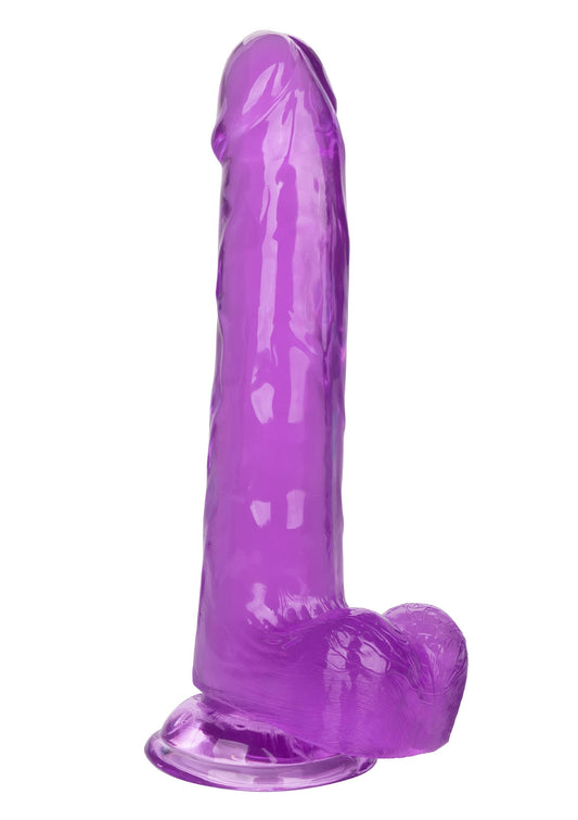 Queen Size Dong 8 inch - Paars
