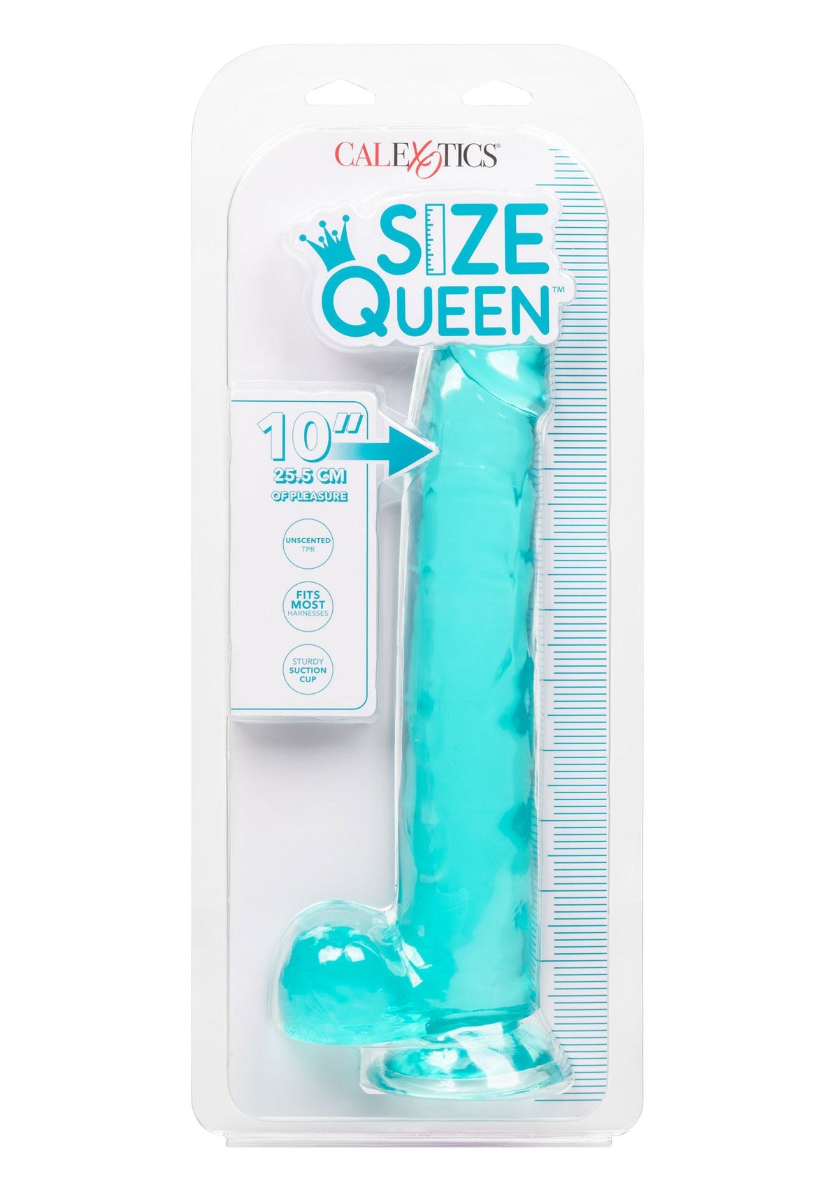 Queen Size Dong 10 inch BLUE - 1