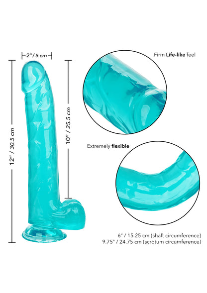 Queen Size Dong 10 inch BLUE - 5