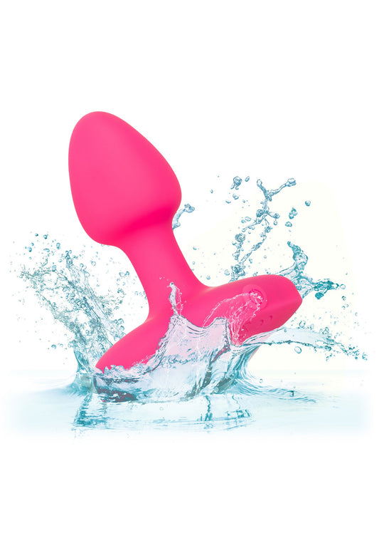 CalExotics Cheeky Gems Small Rechargeable Vibrating Probe - Pink