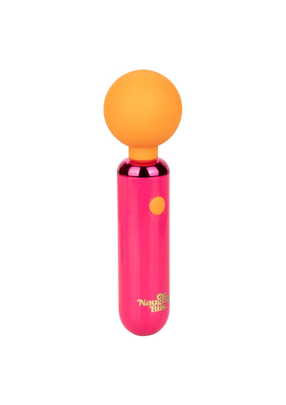 CalExotics Naughty Bits Home Cumming Queen Vibrating Wand ORANGE - 5