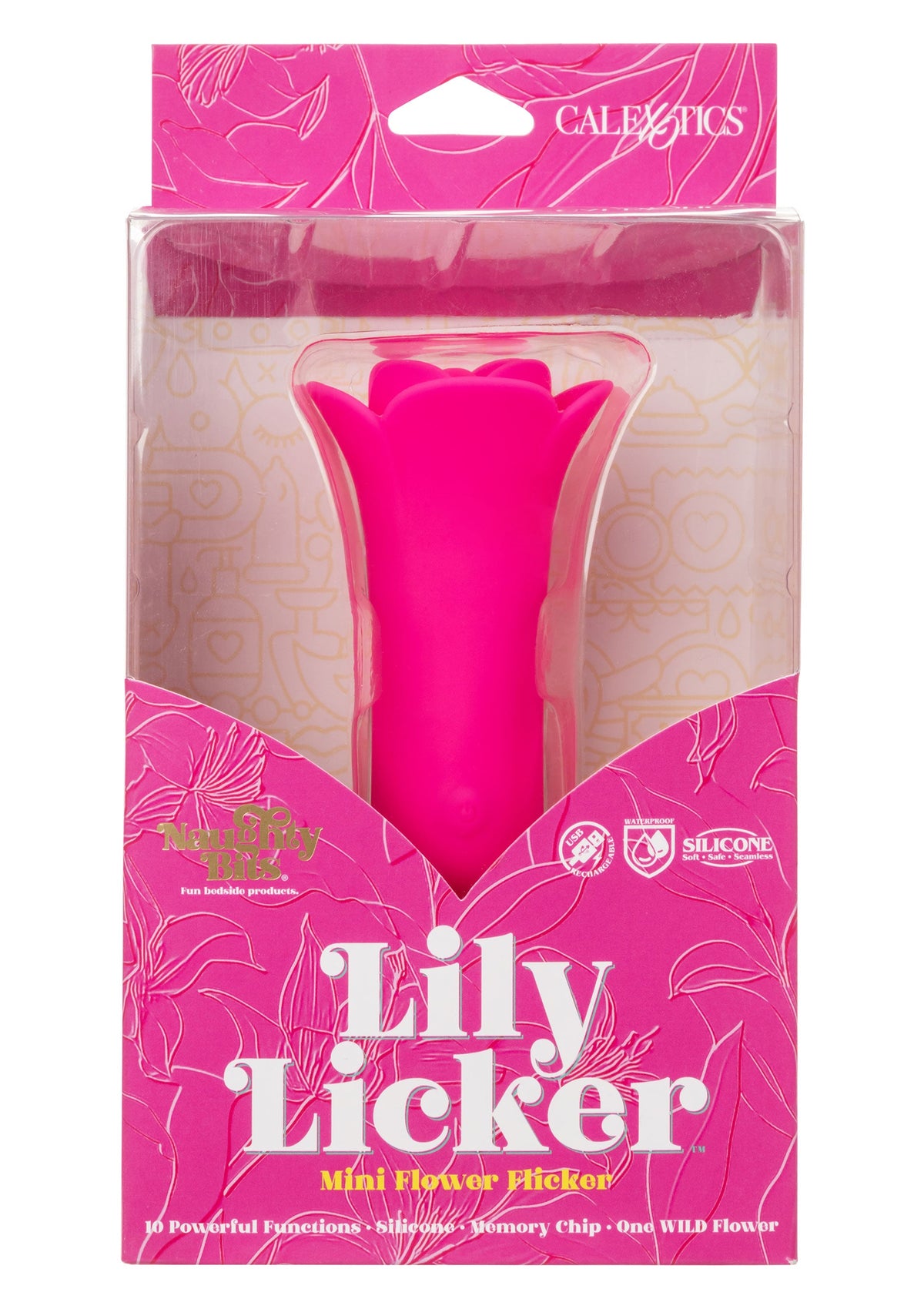 Lily Licker Mini Flower Flicker PINK - 1