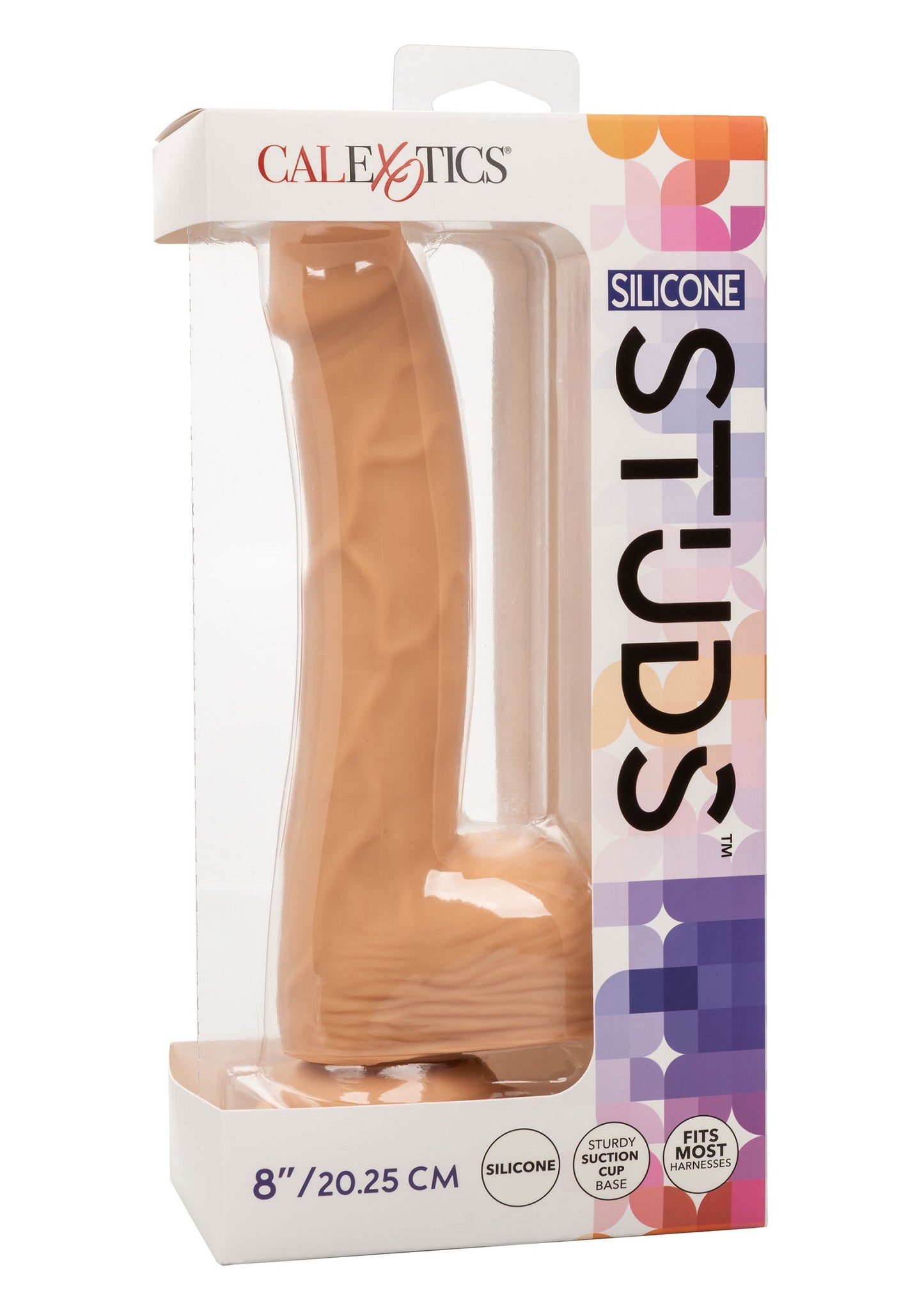 CalExotics Silicone Studs 8'/20.25 cm SKIN - 6