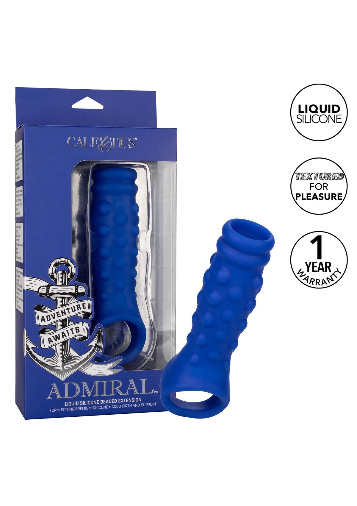 Admiral Beaded Extension BLUE - 4