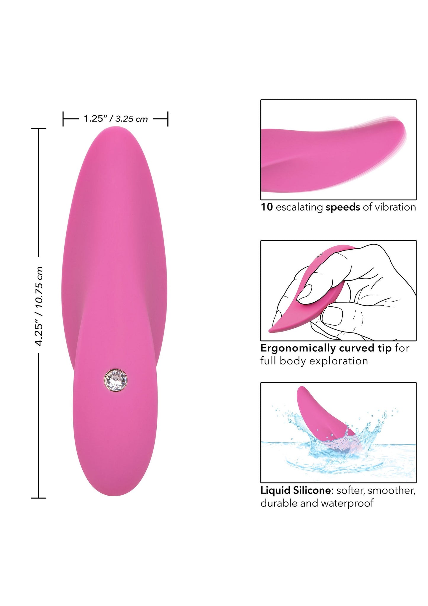 CalExotics LuvMor Foreplay PINK - 0
