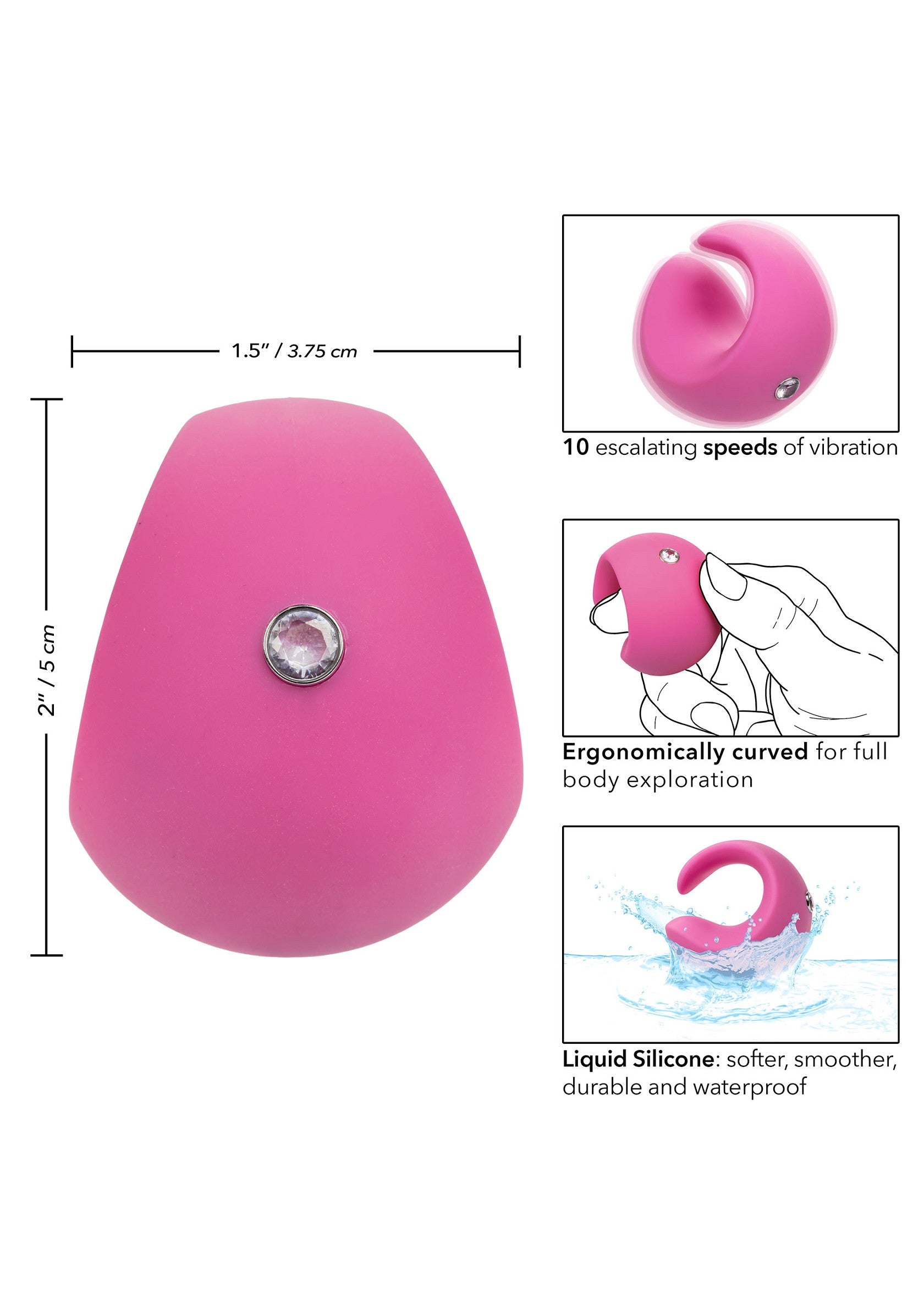 CalExotics LuvMor 'O's PINK - 3