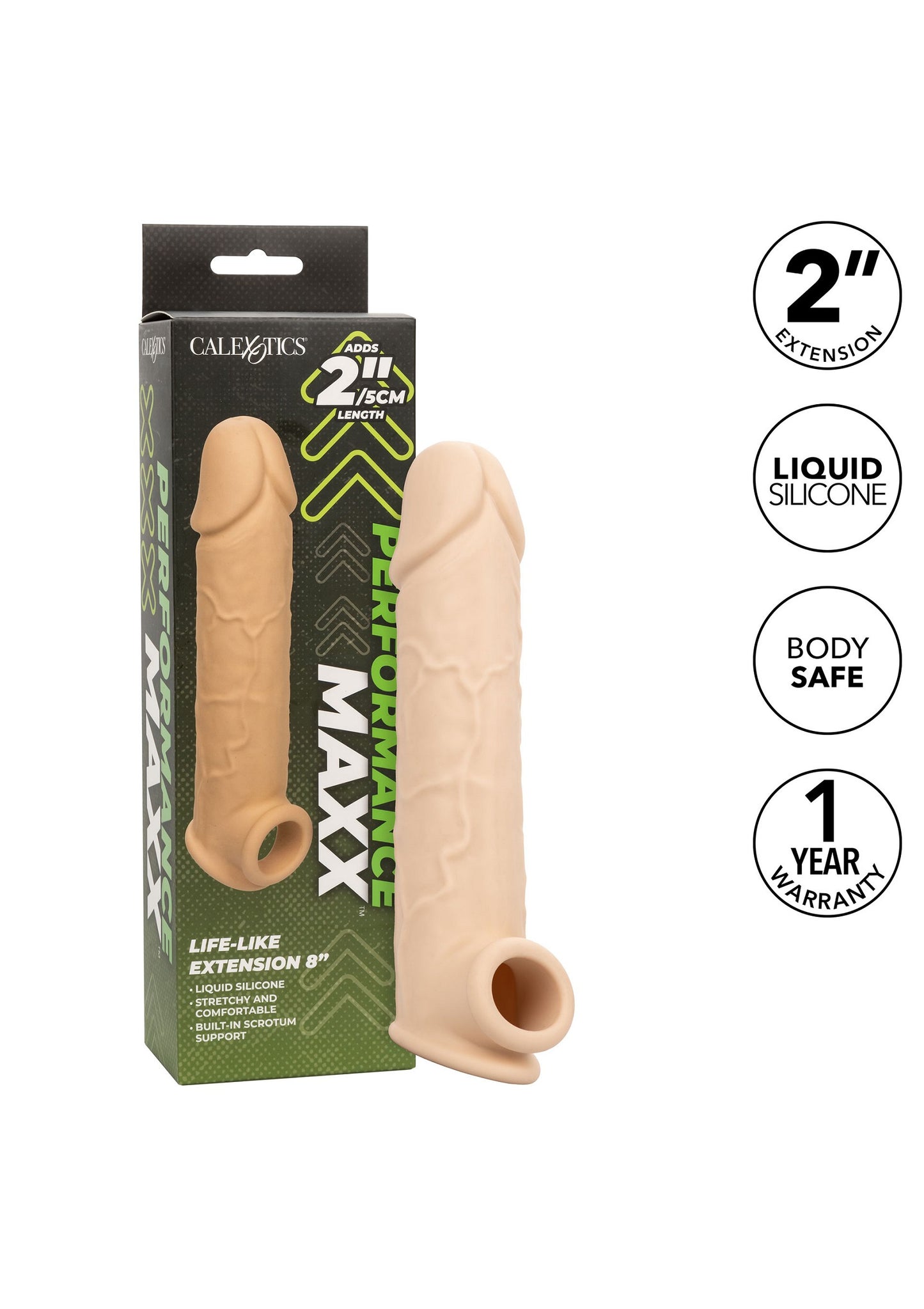 CalExotics Performance Maxx Life-Like Extension 8” SKIN - 8