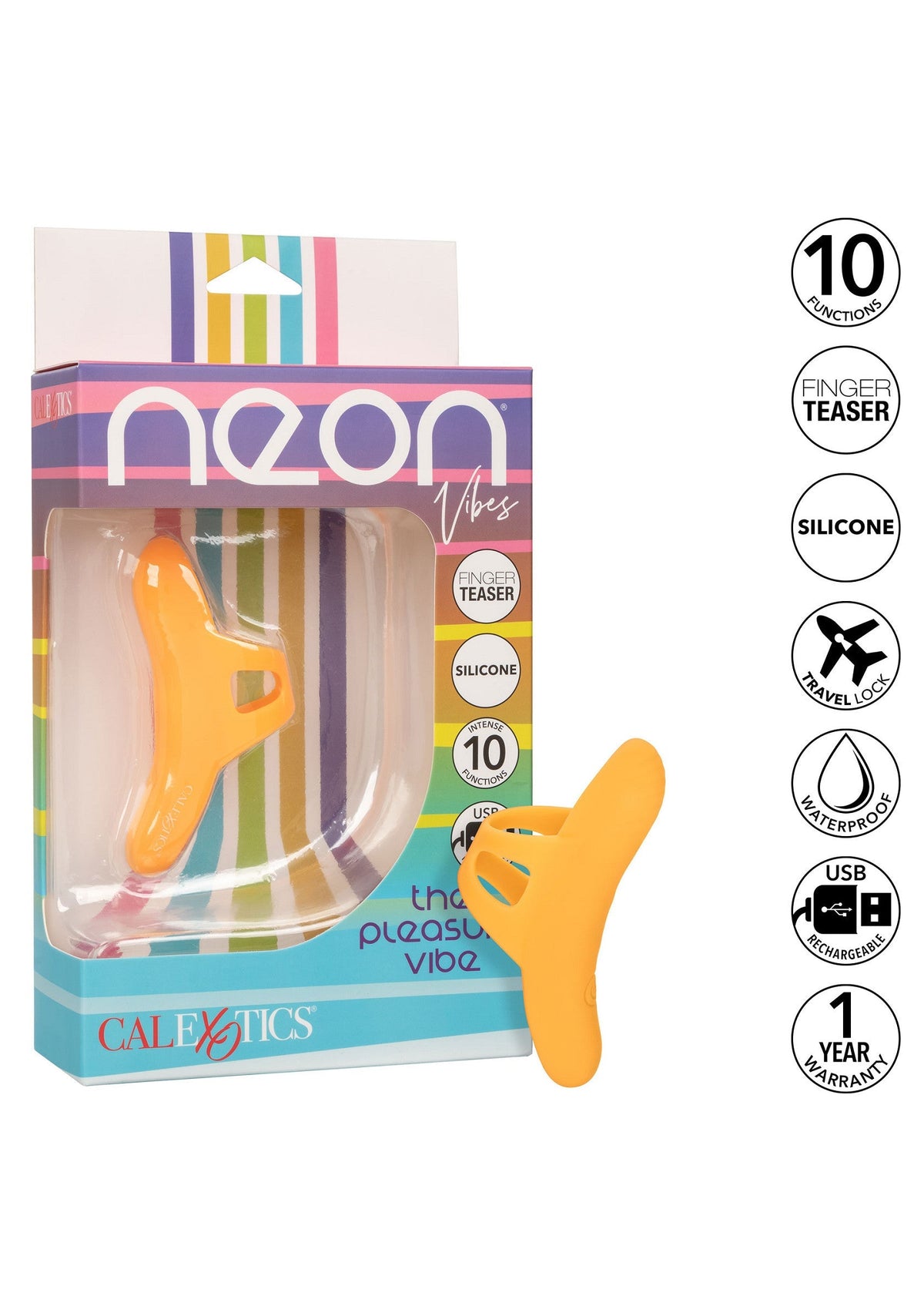 The Pleasure Vibrator ORANGE - 3